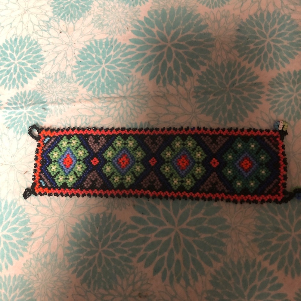 Vintage Loom Beaded Bracelet- 534 $30 or $25 w/offer